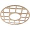 Ekena Millwork O'Neal Wood Fretwork Pierced Ceiling Medallion, Alder, 18"OD x 6 1/2"ID x 1/4"T CMWP18X18X0250ONAL - alternate 2